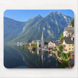 Hallstatt-kyrkan, Österrike med Alpernor Musmatta