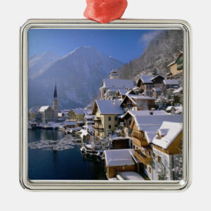 HALLSTATT ÖSTERRIKE JULGRANSPRYDNAD METALL