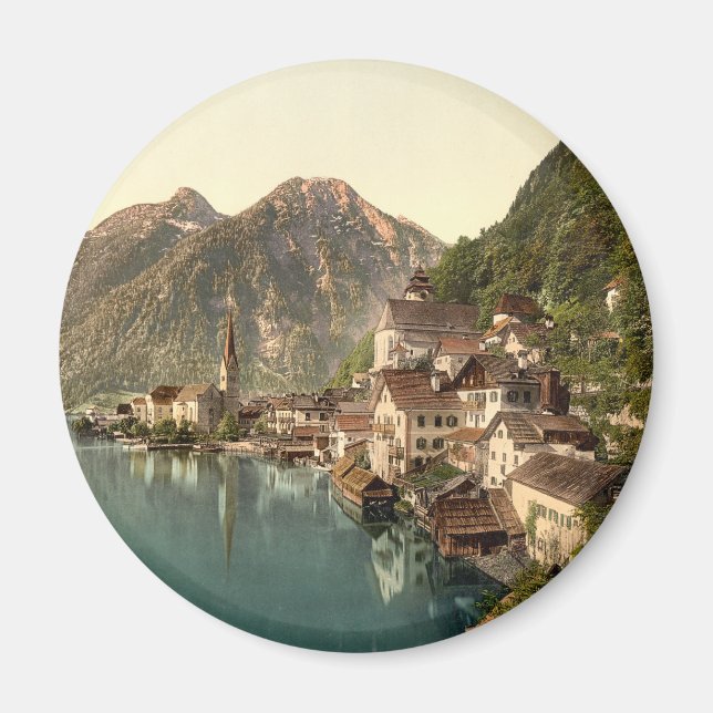 Hallstatt Österrike Magnet (Framsidan)
