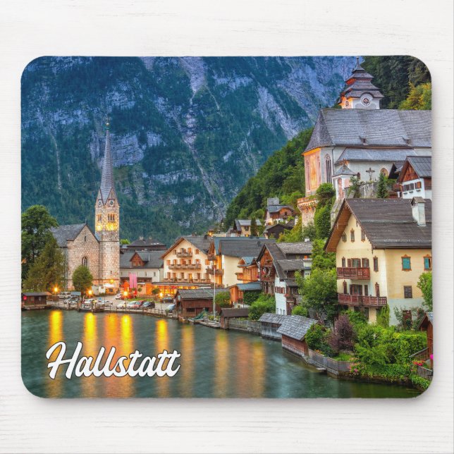 Hallstatt, Österrike Musmatta (Framsidan)