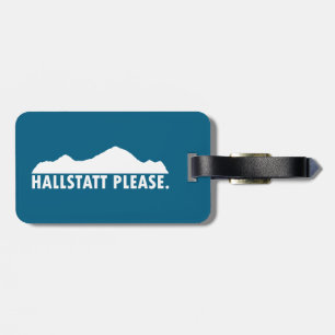 Hallstatt Österrike, snälla Bagagebricka