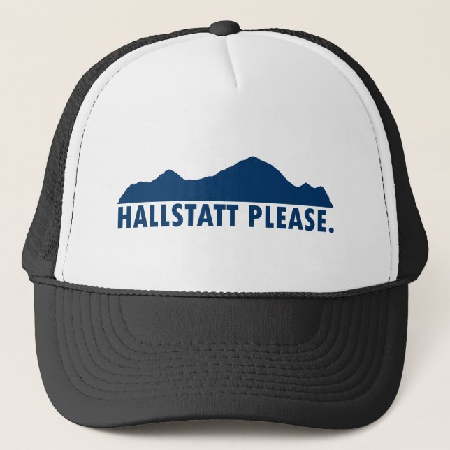 Hallstatt Österrike Vänligen Keps (Framsida)