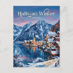 Hallstatt Österrike Vykort