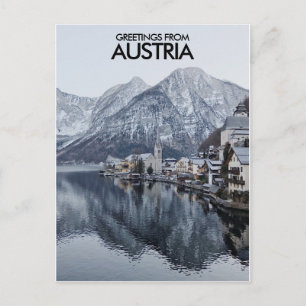 Hallstatt, Österrike Vykort