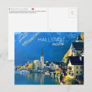 Hallstatt, Österrike vykort