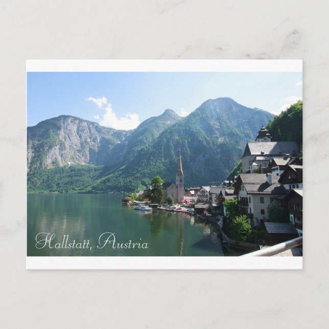 Hallstatt, Österrike Vykort (Framsida)
