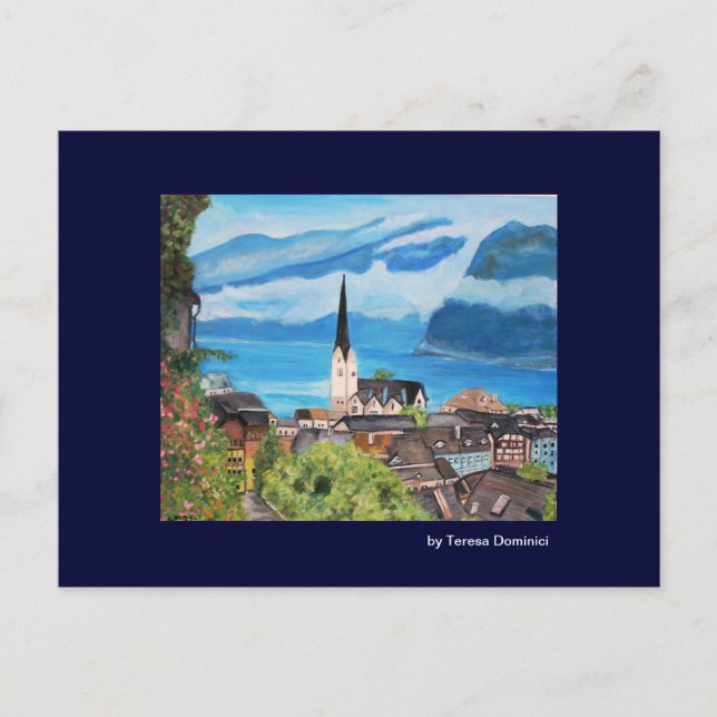Hallstatt, Österrikes vykort (Framsida)