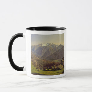 Hallstatter-Se (olja på kanfas) Mugg