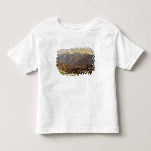 Hallstatter-Se (olja på kanfas) Tee Shirt (Framsida)