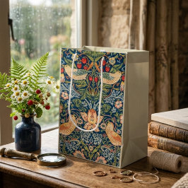 Hallstrålad väskförpackning William Morris