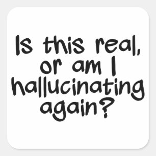 HALLUCINATANDE klistermärken