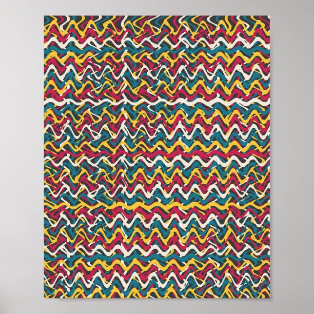 Hallucinationsmönstret Poster (Framsidan)