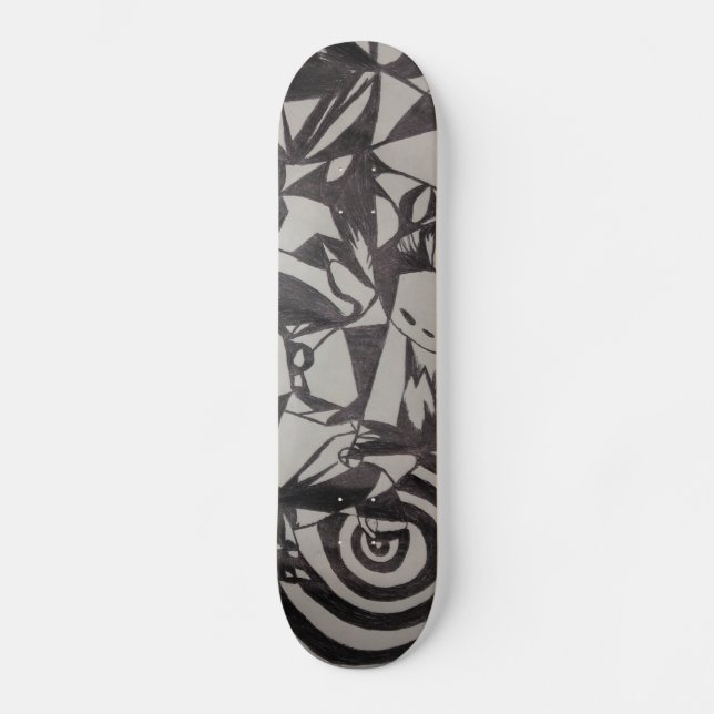 Hallucinogen Old School Skateboard Bräda 21,6 Cm (Framsida)