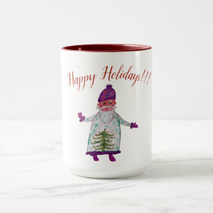 Hally Holidays Tomte Mugg
