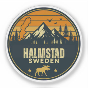 Halmstad, Sverige Sverige Klistermärken