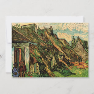 Halmtäckta sandstensstugor av Vincent van Gogh