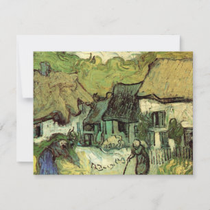 Halmtäckta stugor i Jorgus av Vincent van Gogh