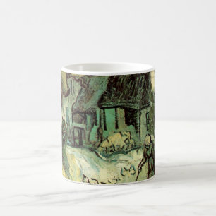 Halmtäckta stugor i Jorgus av Vincent van Gogh Kaffemugg