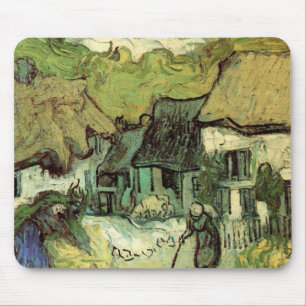 Halmtäckta stugor i Jorgus av Vincent van Gogh Musmatta
