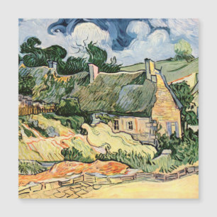 Halmtäckta stugor vid Cordeville Vincent van Gogh
