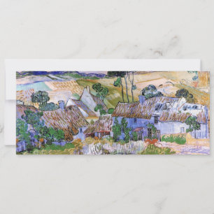 Halmtak stugor vid en kulle av Vincent van Gogh