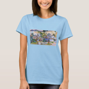 Halmtak stugor vid kulle av Vincent van Gogh T Shirt