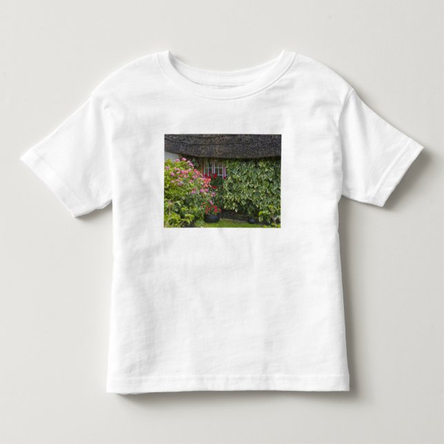 Halmtakstuga, Adare, County Limerick, T Shirt (Framsida)