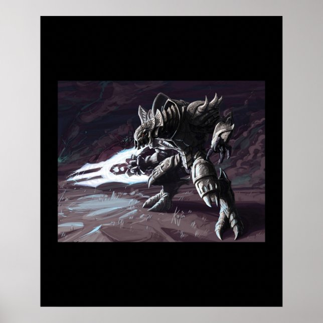 Halo Elite Artwork Energy Sword Poster (Framsidan)