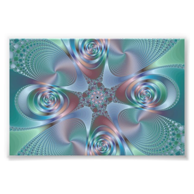 Halo - Fractal Fototryck (Framsidan)