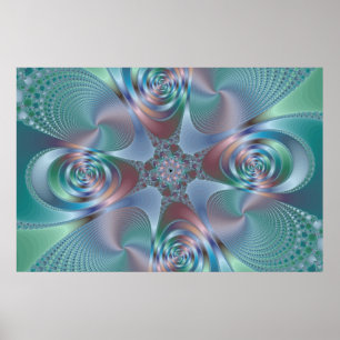 Halo - Fractal Poster