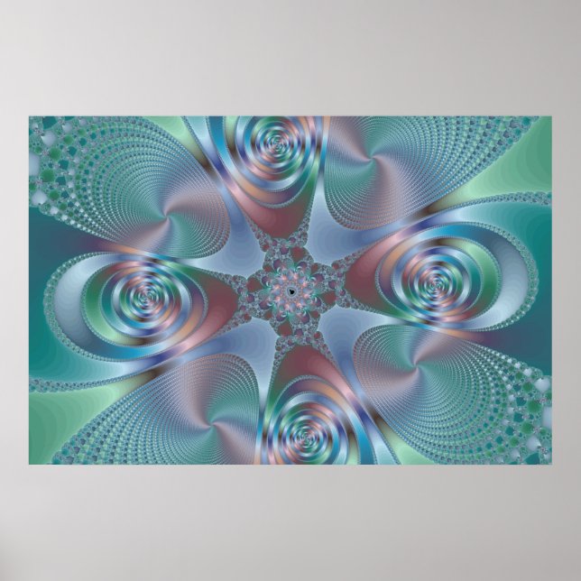 Halo - Fractal Poster (Framsidan)