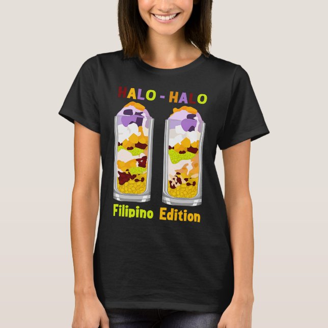 Halo halo Haluhalo Filipino Drink 1 T Shirt (Framsida)
