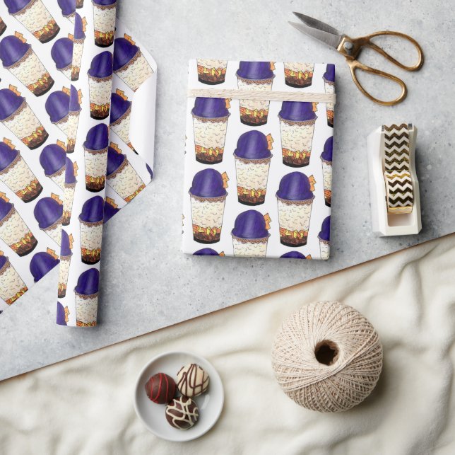 Halo-Halo (Haluhalo) Filipino Hawaiian Shave Ice Presentpapper (Hantverk)