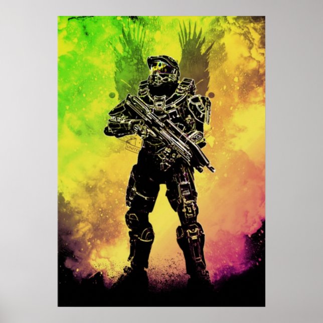 Halo Master Chief Poster (Framsidan)