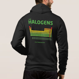 Halogens Zipper Hoodie (med webbplats) T Shirt