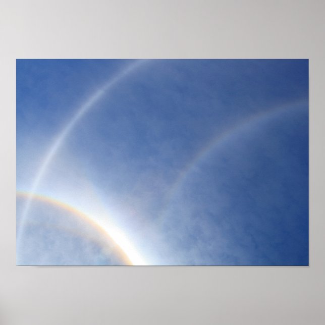 Haloglar runt solen poster (Framsidan)