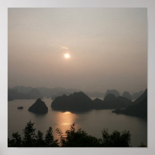 Halong fjärd poster