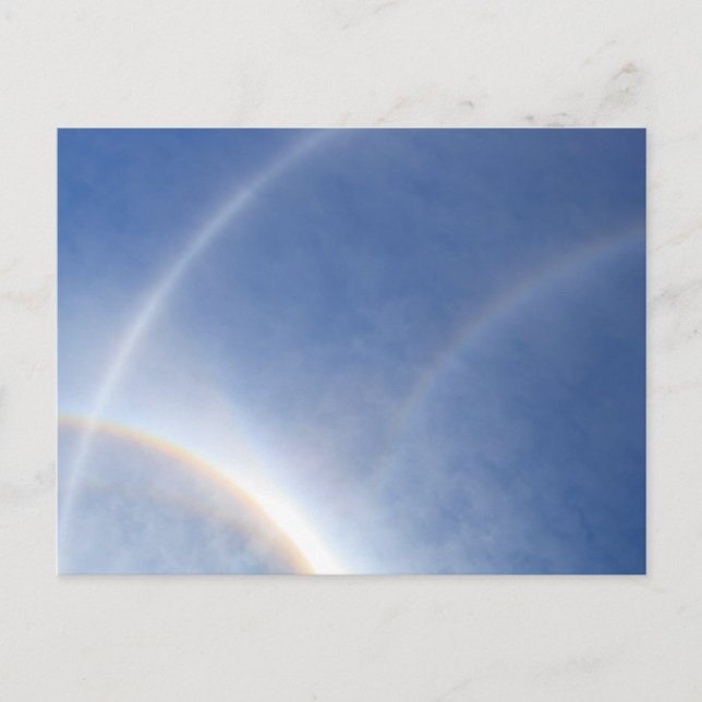 Halos runt sol vykort (Framsida)