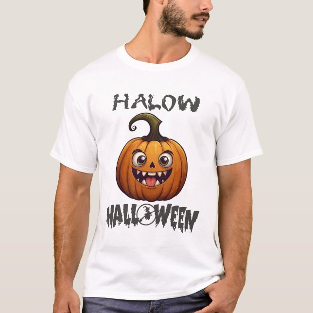 halow halloween t shirt (Framsida)