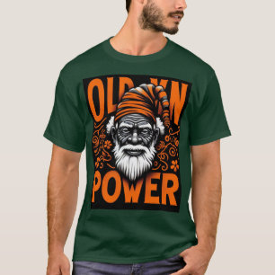 Haloween gammal manlig T-Shirt
