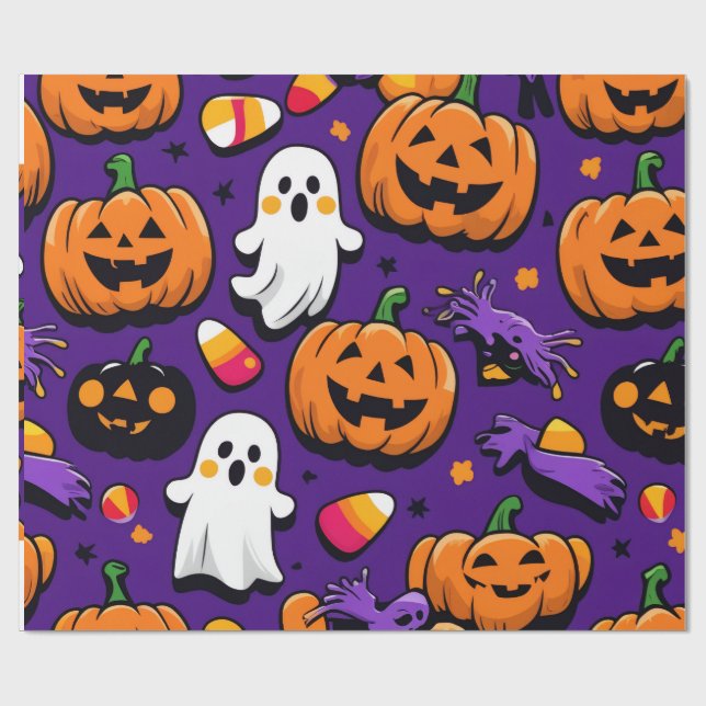 Haloween Presentpapper (Platt)