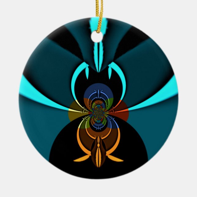 Haloween Speciellare Hakuna Matata Julgransprydnad Keramik (Framsidan)