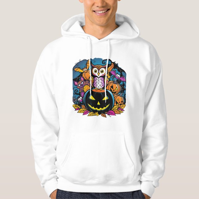 haloween t-shirt hoodie (Framsida)