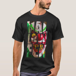 Haloween-textsolad bild t shirt