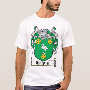 Halpin familjvapensköld t shirt