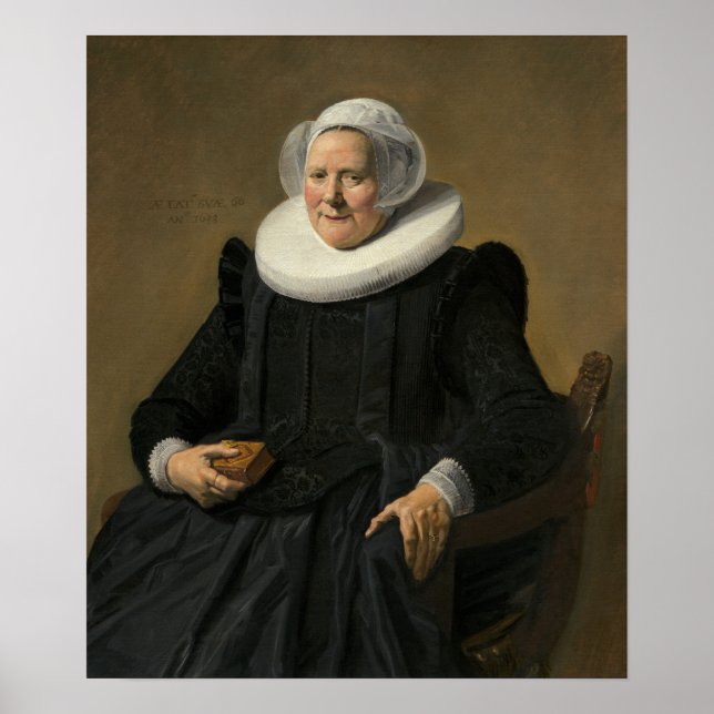 Hals - Äldre Dam Poster (Framsidan)