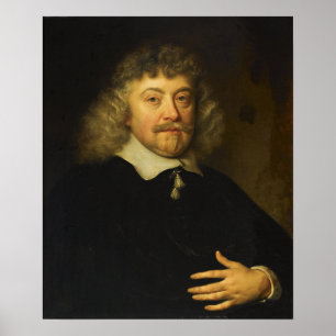 Hals - Govert Flinck Porträtt of Joseph Coymans Poster