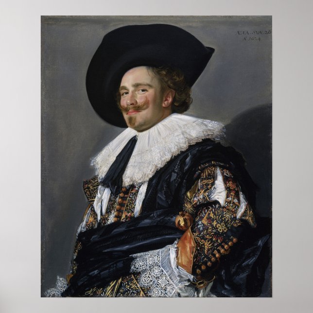 Hals - Kavallerisoldat 1624 Poster (Framsidan)