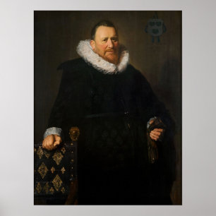 Hals - Porträtt av en man Poster
