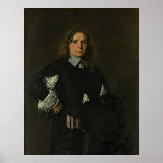 Hals - Porträtt av en man Poster (Framsidan)